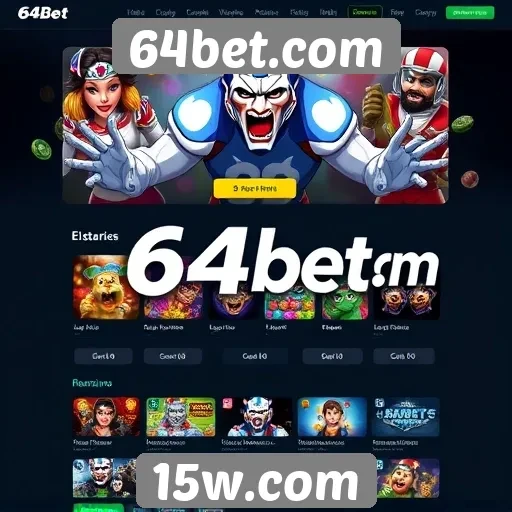 Experiência do usuário no site de jogos 64bet.com